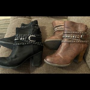 “Not Rated” brand boots, Size 9 1/2, hardly worn